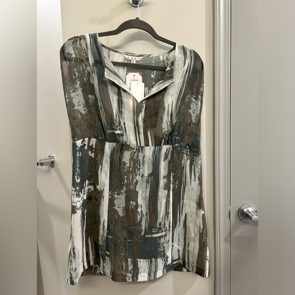 CAbi Tops - CAbi 651 painted tunic sheer medium